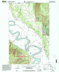 Copeland 1996 topographic map thumbnail