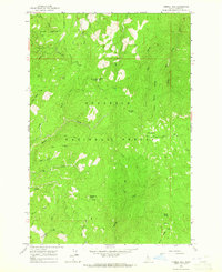 Corral Hill 1963 topographic map thumbnail