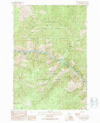 Cottontail Point 1989 topographic map thumbnail