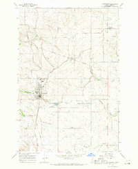 Cottonwood 1967 topographic map thumbnail