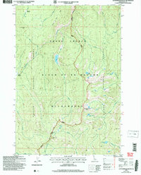 Cottonwood Butte 2004 topographic map thumbnail