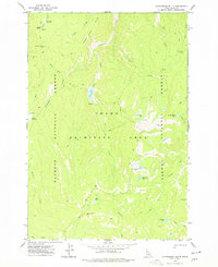 Cottonwood Butte 1977 topographic map thumbnail