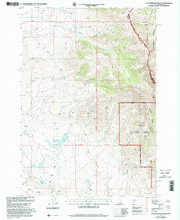 Cottonwood Creek 1997 topographic map thumbnail