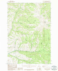 Council Mountain 1986 topographic map thumbnail