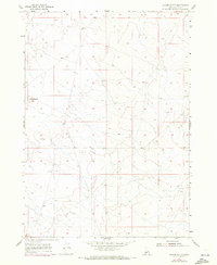 Coyote Butte 1955 topographic map thumbnail