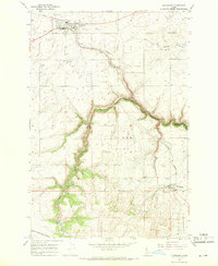 Craigmont 1967 topographic map thumbnail