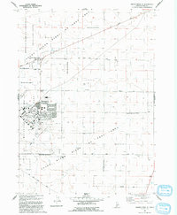 Crater Rings SE 1992 topographic map thumbnail