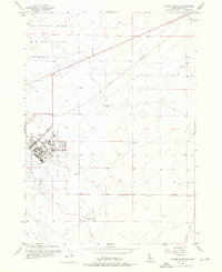 Crater Rings SE 1956 topographic map thumbnail