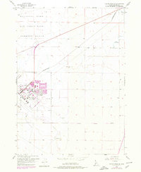 Crater Rings SE 1956 topographic map thumbnail