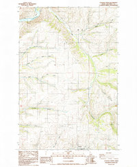 Culdesac North 1984 topographic map thumbnail