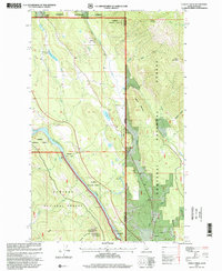 Curley Creek 1997 topographic map thumbnail