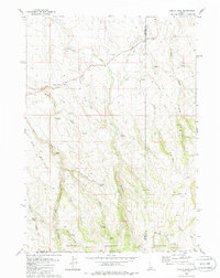 Curtis Draw 1980 topographic map thumbnail