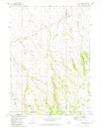 Curtis Draw 1980 topographic map thumbnail
