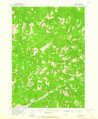 Custer 1963 topographic map thumbnail