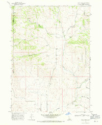 Dairy Creek 1968 topographic map thumbnail
