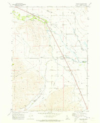 Darlington 1969 topographic map thumbnail