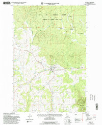 Deary 1994 topographic map thumbnail