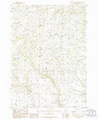 Deer Heaven Mountain 1986 topographic map thumbnail