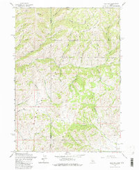 Deer Mountain 1963 topographic map thumbnail