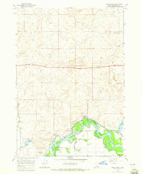 Deer Parks 1964 topographic map thumbnail