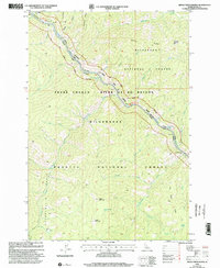 Devils Teeth Rapids 1998 topographic map thumbnail