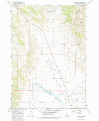 Dickey Peak 1967 topographic map thumbnail