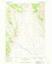 Dickey Peak 1967 topographic map thumbnail