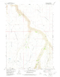 Dishpan 1979 topographic map thumbnail