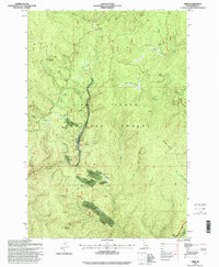 Dixie 1995 topographic map thumbnail