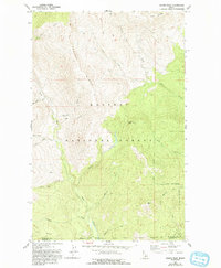 Dodge Peak 1967 topographic map thumbnail