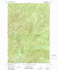 Dog Creek 1966 topographic map thumbnail
