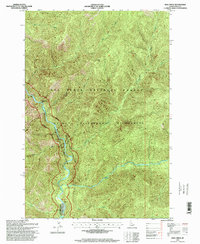 Dog Creek 1995 topographic map thumbnail