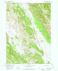 Dry Valley 1949 topographic map thumbnail