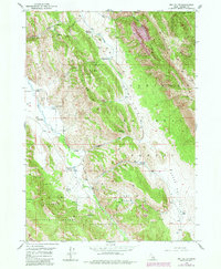 Dry Valley 1949 topographic map thumbnail