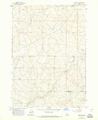 Dubois NE 1964 topographic map thumbnail