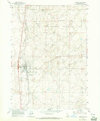 Dubois NW topographic map thumbnail
