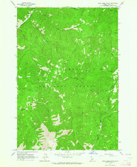 Duck Creek Point 1963 topographic map thumbnail