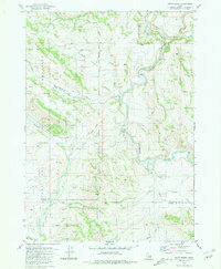 Dunn Basin 1981 topographic map thumbnail