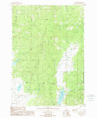 Eagle Nest 1988 topographic map thumbnail