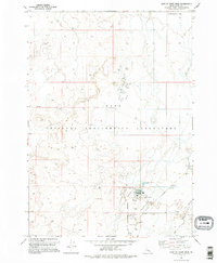 East of Howe Peak 1973 topographic map thumbnail