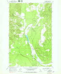 Edgemere 1968 topographic map thumbnail