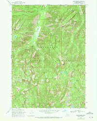 Edwardsburg 1969 topographic map thumbnail