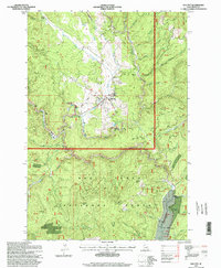 Elk City 1995 topographic map thumbnail