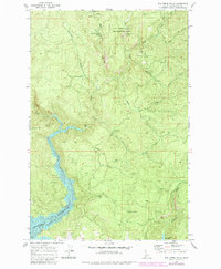 Elk Creek Falls 1969 topographic map thumbnail