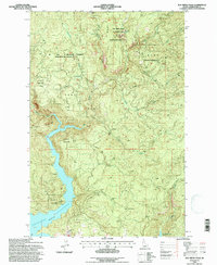 Elk Creek Falls 1994 topographic map thumbnail