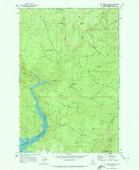 Elk Creek Falls 1969 topographic map thumbnail