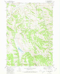 Elk Valley 1980 topographic map thumbnail