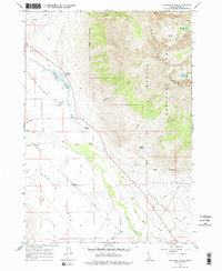 Elkhorn Creek 1967 topographic map thumbnail