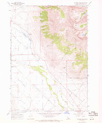 Elkhorn Creek 1967 topographic map thumbnail