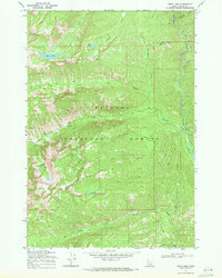 Enos Lake 1969 topographic map thumbnail